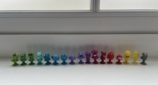 LIDL STIKEEZ MONSTER EDITION COLLECTABLE FIGURES BUNDLE X17 GOOD CONDITION