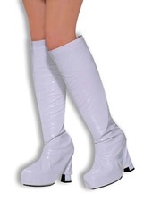 White Go Go Boots tops 60s