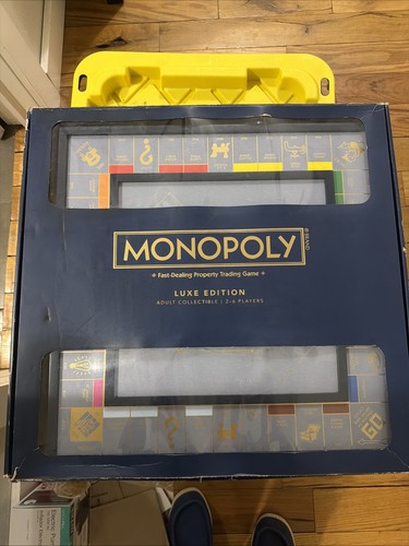 Monopoly luxe edition navy - monopoly,