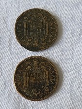 Spain One Peseta 1947 General