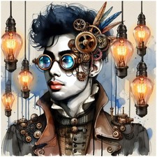 STEAMPUNK MAN - RETRO