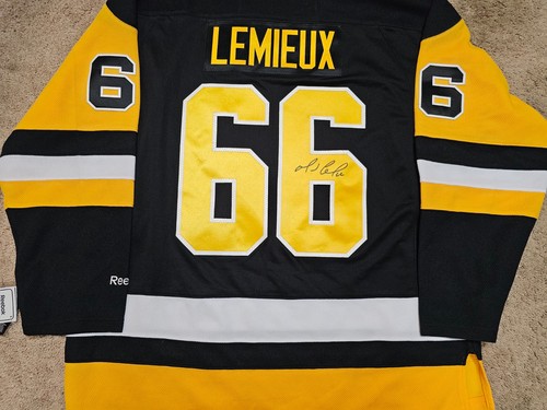 Mario lemieux signed - mario,
