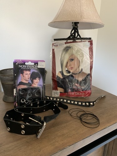 Glam rocker halloween costume - glam,