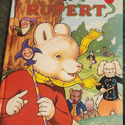 Vintage rupert the daily - vintage,