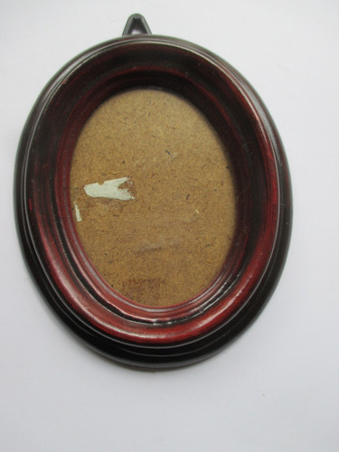 Vintage oval photo frame - oval,