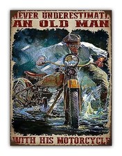 Funny classic motorcycle old - funny,