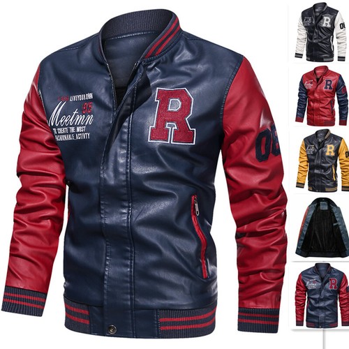 Men letterman jacket - men's,