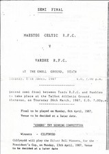 Maesteg Celtic v Vardre 