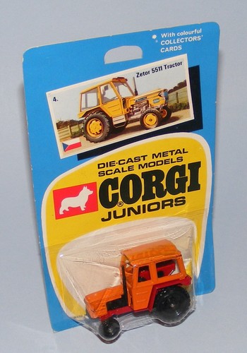 Corgi juniors zetor tractor - corgi,