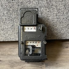 Vintage Alberice Pre-Payment Coin Operated Electric Meter