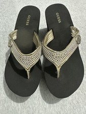 NEW WOMEN'S BLACK FLIP FLOPS