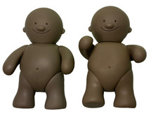 Jelly Babies posable figures 1988 Trebor Bassett toy mascot with rotating heads