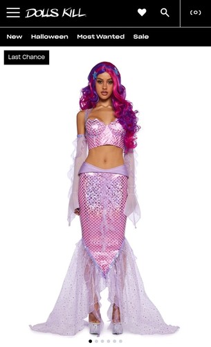 Mermaid halloween costume set - halloween,