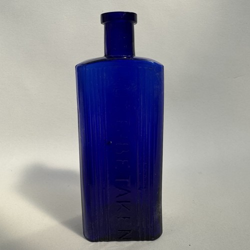 Antique cobalt blue poison - blue,