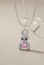 Sparkling Bunny Rabbit Pendant