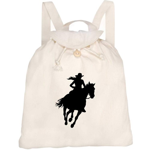 Cowgirl riding horse canvas - 'cowgirl, horse'