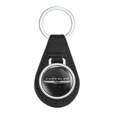 Chrysler PE Leather Keychain