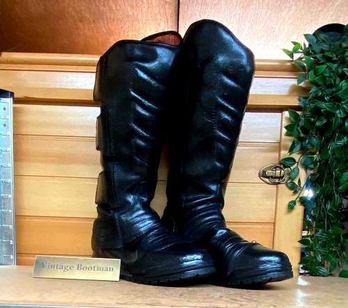 Vintage snobo motorcycle boots - vintage,