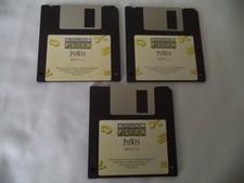 PSION PsiWin - Set of 3, 3.5 Floppy Disks. 1995. Used but in good condition.