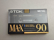 TDK MA-X 90 blank cassette