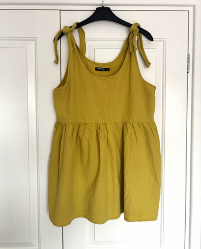 Nasty gal yellow sleeveless - gal,