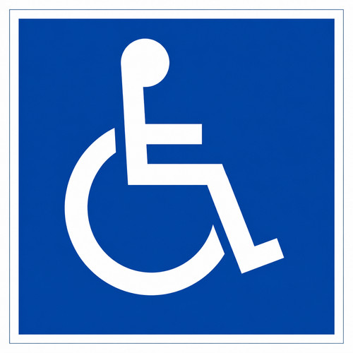 Disabled blue badge - disabled,