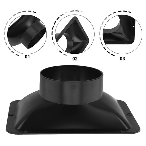 Wall flange vent - wall,