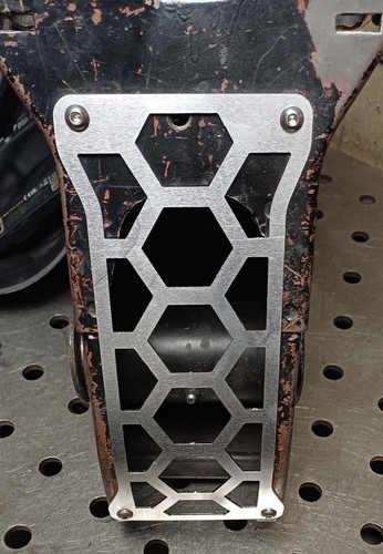 Honda atc70 back plate - honda,