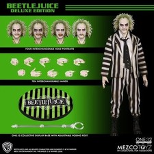Beetlejuice Deluxe Edition One:12 Collective Action Figure IN STOCK