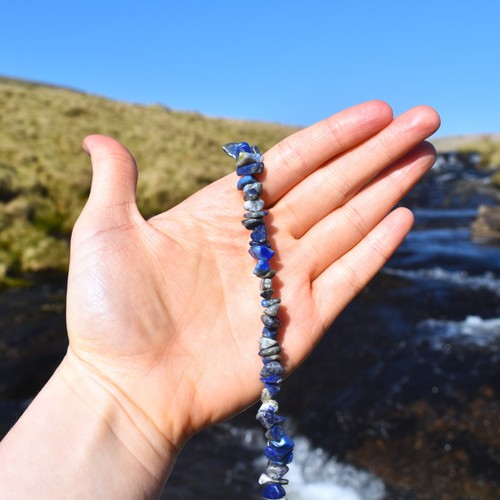 Lapis lazuli crystal chip - lazuli,