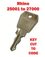 Rhino Roof Tube / Pipe Key Cut