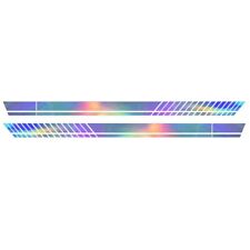 Waterproof 210X11CM Long Stripe Graphics Stickers For Car Side Body Door Decals 
