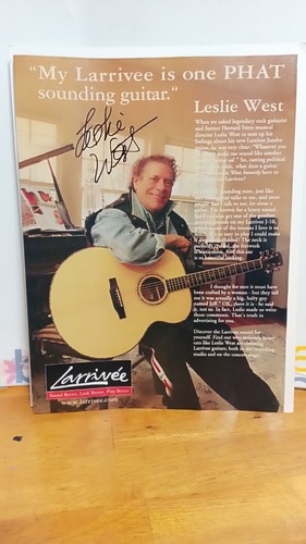 Leslie west larrivee guitars - west,