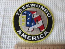 Taekwondo America Large Sew On