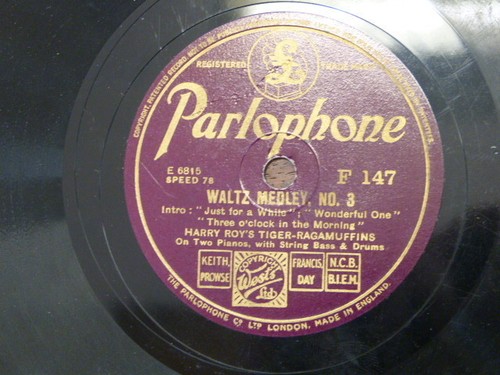 Rpm harry roy - roy`s, tiger