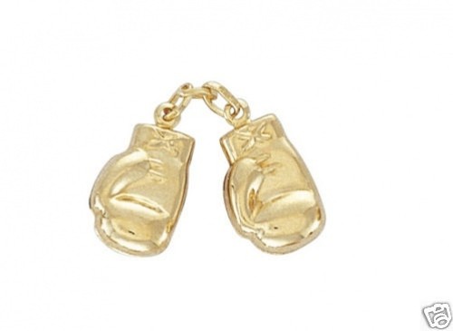 9ct gold pair boxing - 9ct,