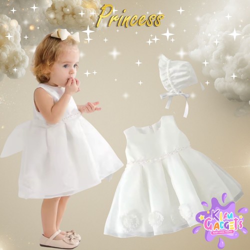 Baby girl white baptism - baby,