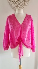 Ladies Zara Pink Chiffon Semi