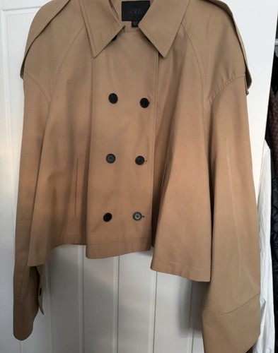 Zara trench jacket - camel, beige