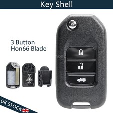 3 Button Remote Flip Key Fob