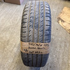 1x  245/70/16 Royal Black