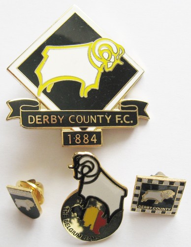 Derby county superb - derby, enamel