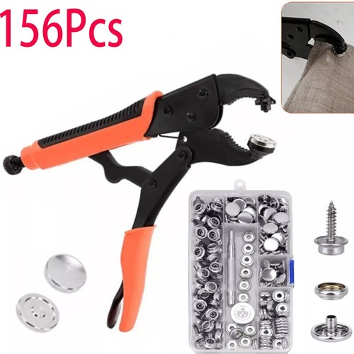 156pcs heavy duty snap - 156pcs,