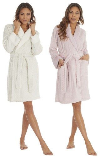 Ladies dressing gown robe - ladies,