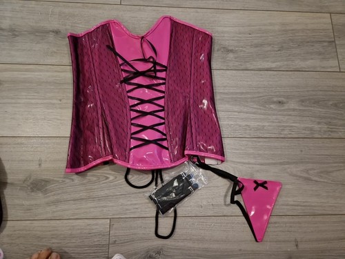 Bnwt vintage allure pink pvc - pink, &
