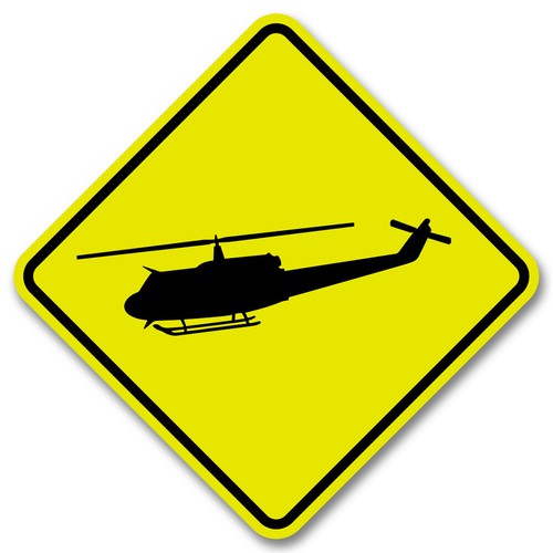 Bell huey helicopter crossing - huey,
