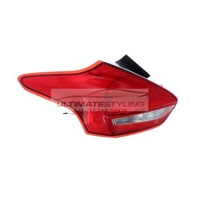 Ford Focus Rear Light Mk3 Hatchback 2014-2018 LED Tail Lamp Lens Passenger Side