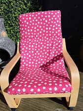 Ikea Poang Kids Chair Cover, slipcover, replacement cover, cushion, washable