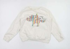 NEXT Girls White Crew Neck