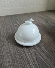 Limoges White Porcelain Duck